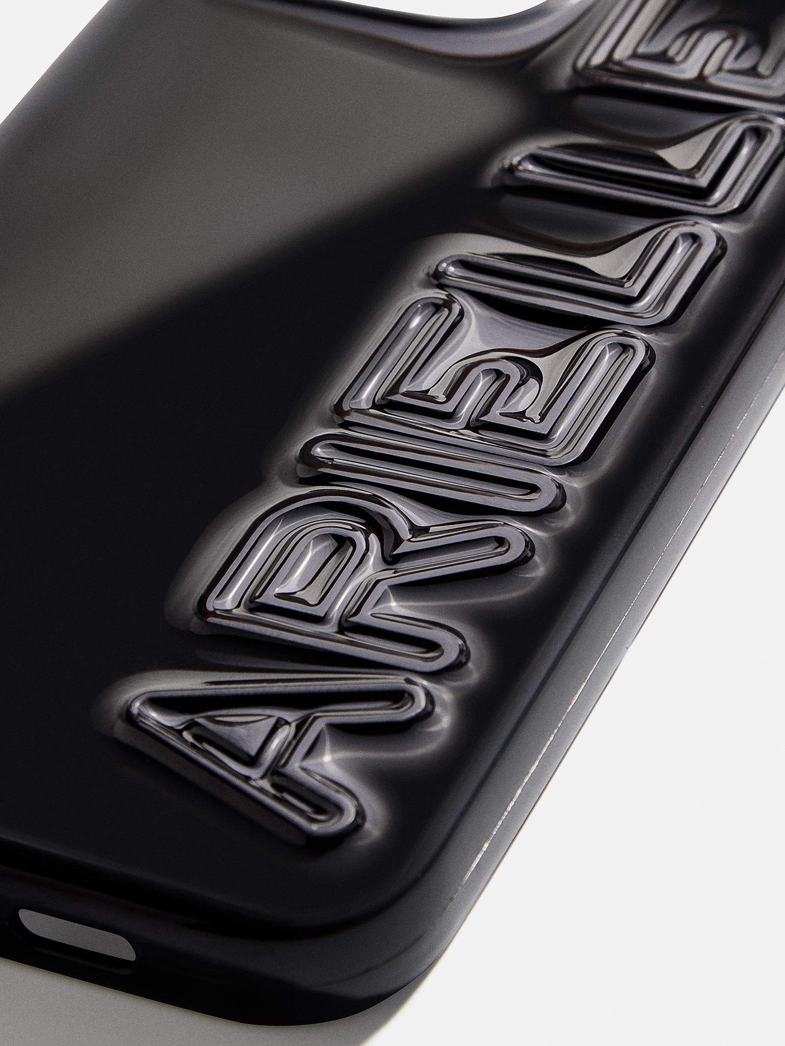 Fine Line Custom iPhone Case - Black - Image 2