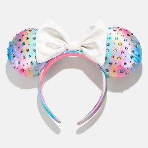 Disney Minnie Pastel Rainbow Ears - Minnie Mouse Pastel Rainbow Ears
