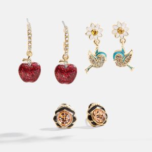 Disney Snow White Earring Set - Red