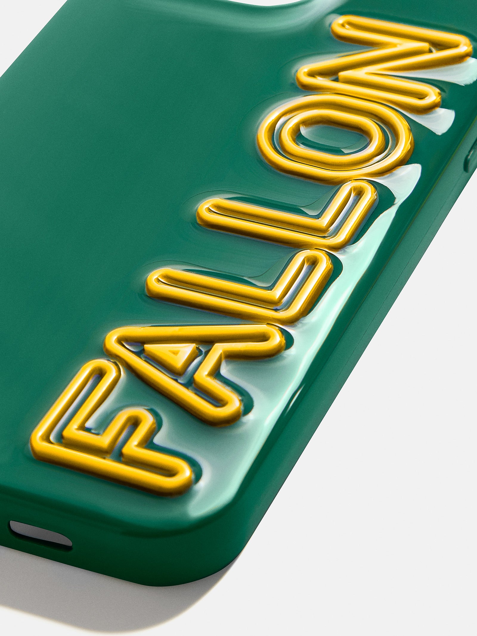 Fine Line Custom Phone Case - Green/Yellow - Image 2