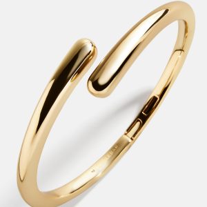 Naomi Wrap Hinge Bangle - Gold