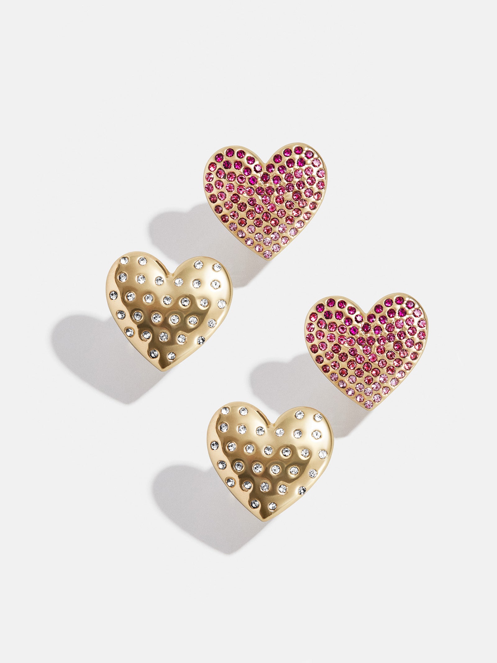 Heart To Heart Kids' Clip-On Earring Set - Pav?? Heart Stud