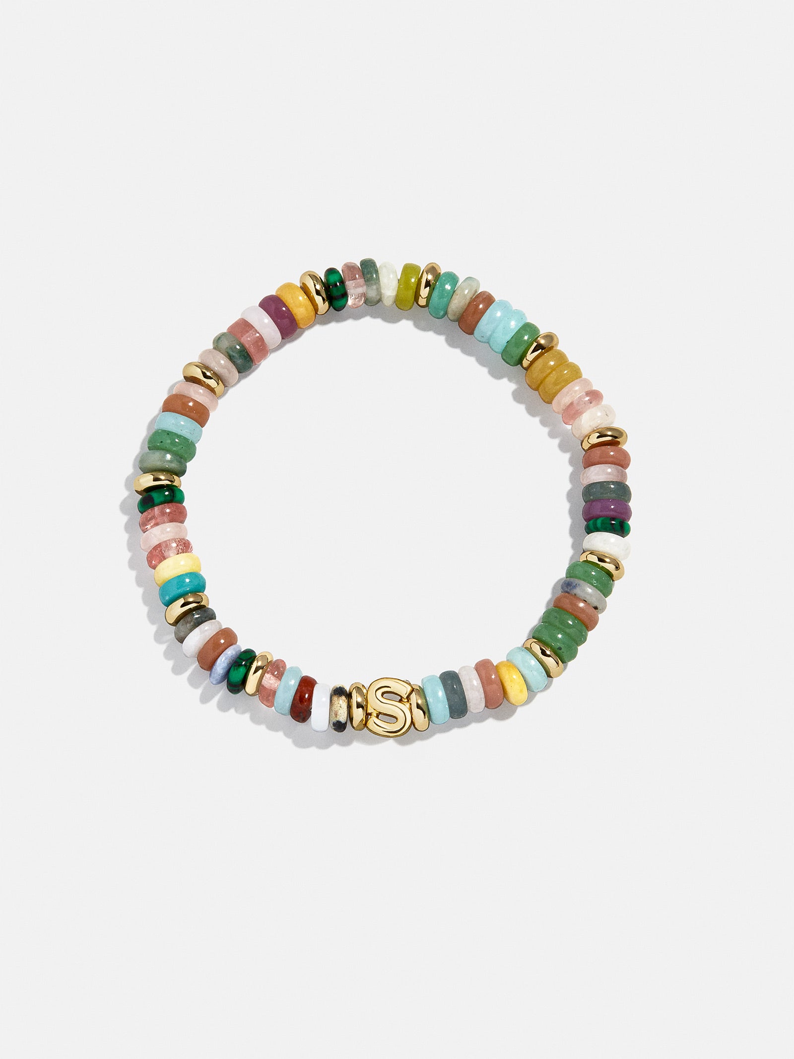 Amaris Semi-Precious Initial Bracelet - Letter - Image 20