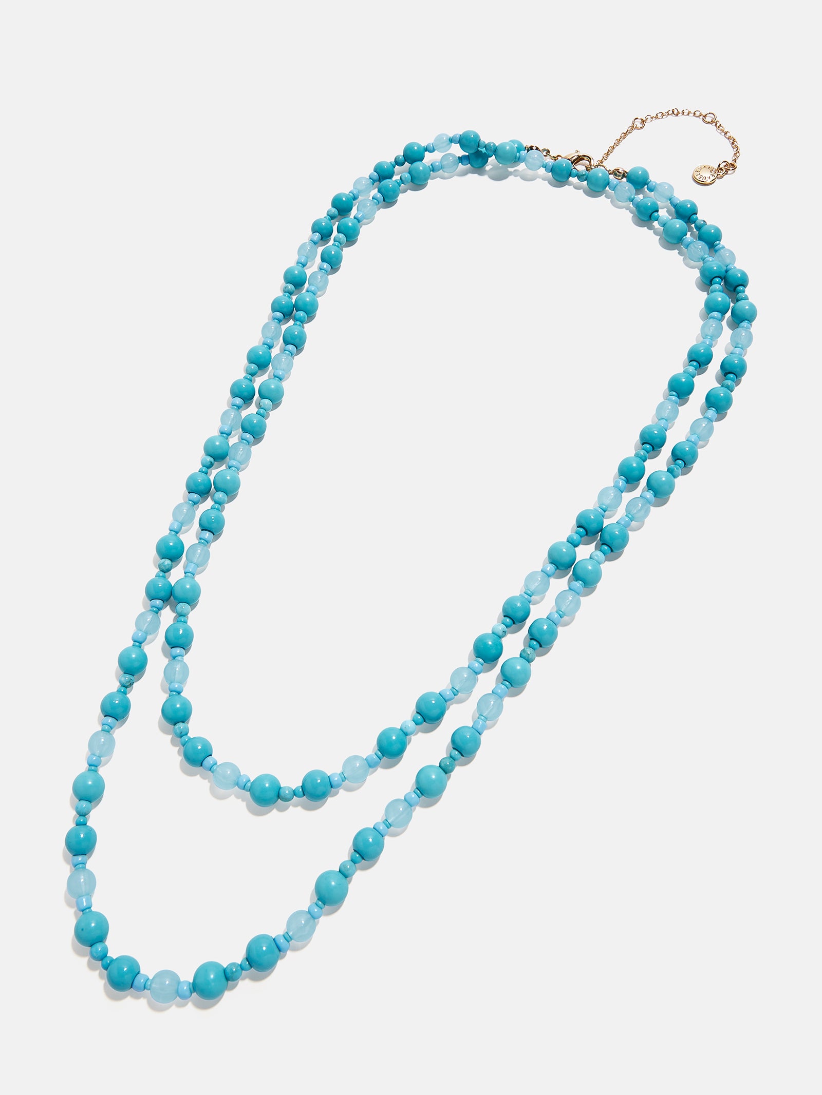 Charlotte Semi-Precious Necklace - Turquoise Strand - Image 3