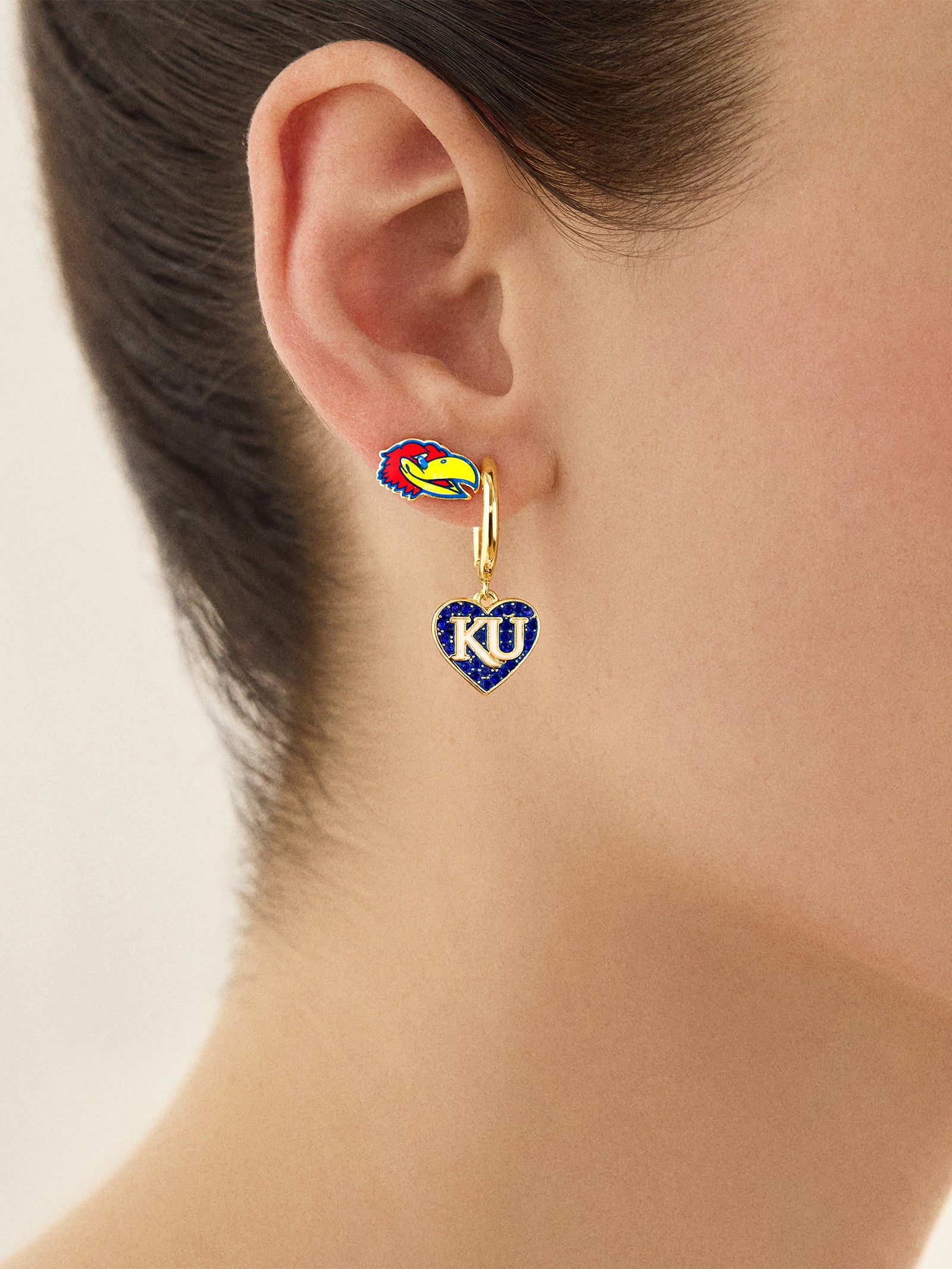 University of Kansas Earring Set - University of Kansas - Image 2