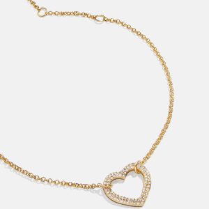Sabrina 18K Gold Motif Bracelet - Heart