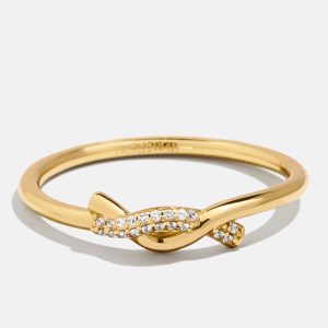 18K Gold Kara Ring - Gold/Pav??