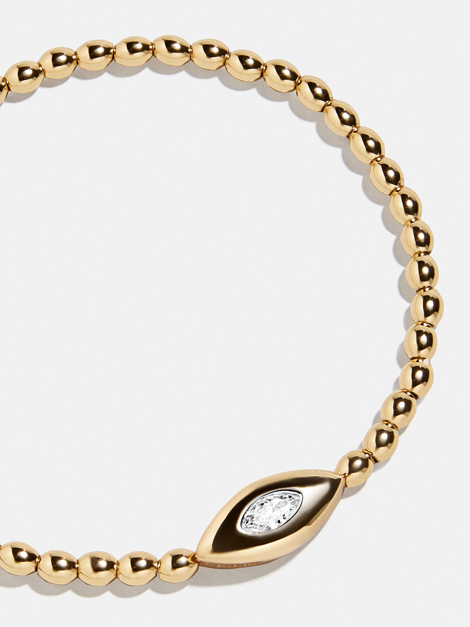 Silma 18K Gold Evil Eye Bracelet - Gold/Pav??