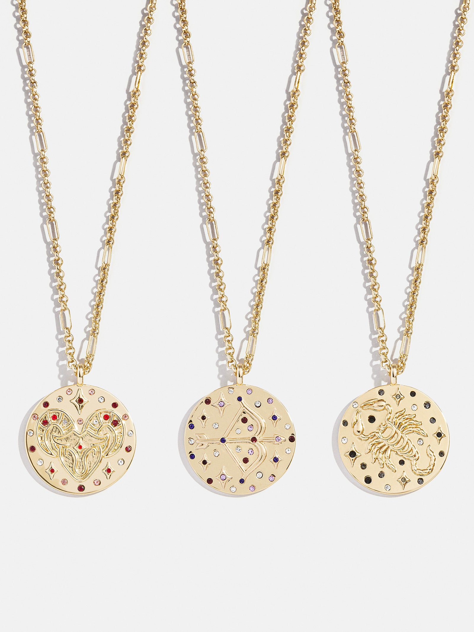 Zodiac Pendant Necklace - Aries