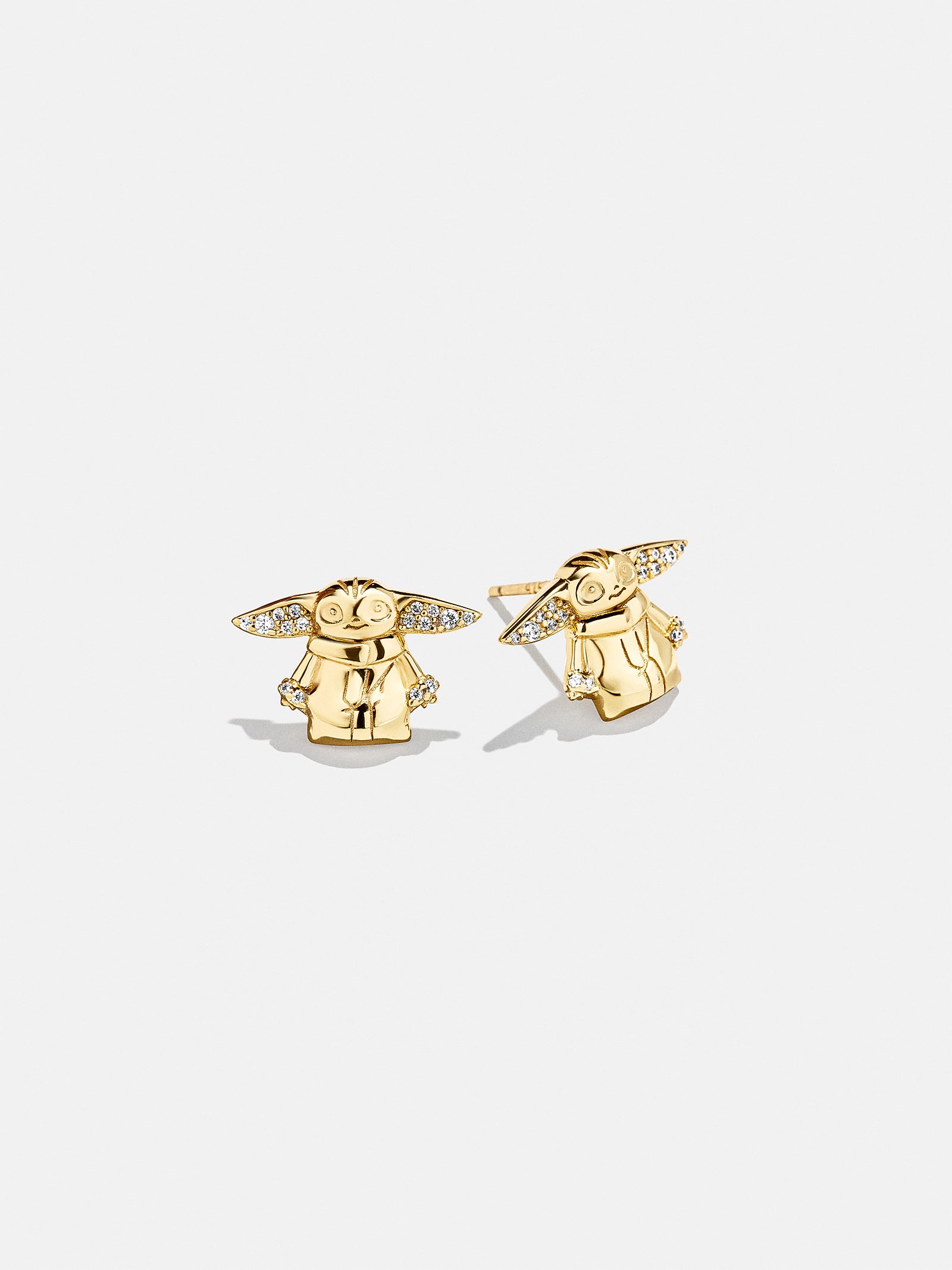 STAR WARS? GROGU? 18K Gold Earrings - Gold