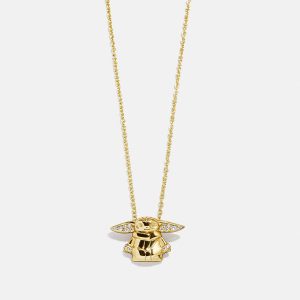 STAR WARS? GROGU? 18K Gold Pendant Necklace - Gold