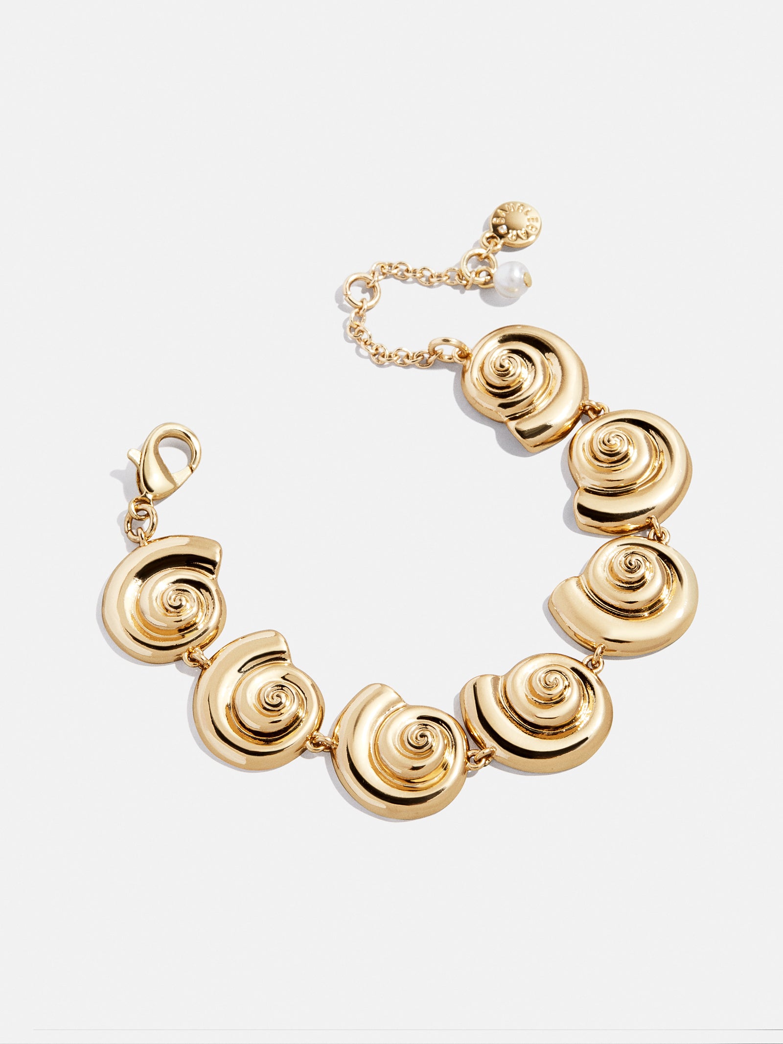 Nixie Seashell Bracelet - Gold - Image 3