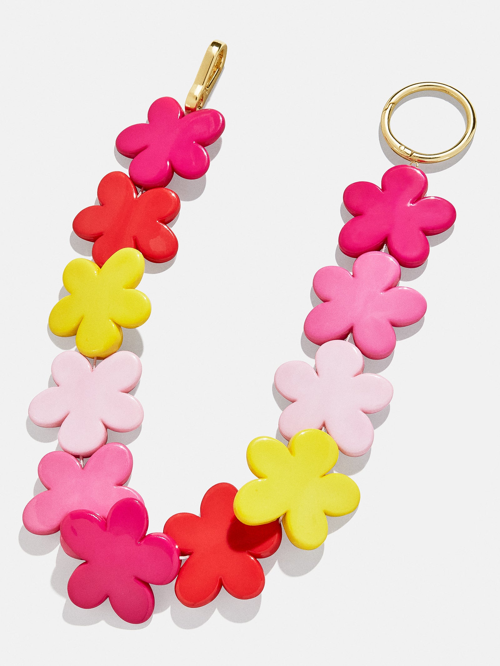 Flower Child Bag Charm - Pink