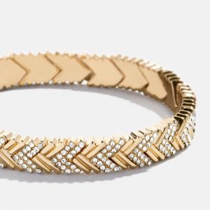 Naya Gold Bracelet - Gold/Pav??