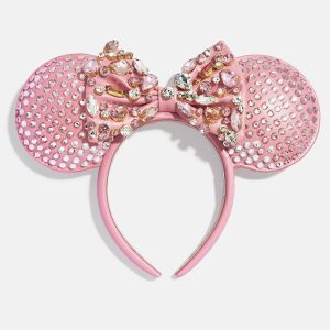 Disney Minnie Mouse Pink Crystal Ears Headband - Minnie Mouse Pink Crystal Ears