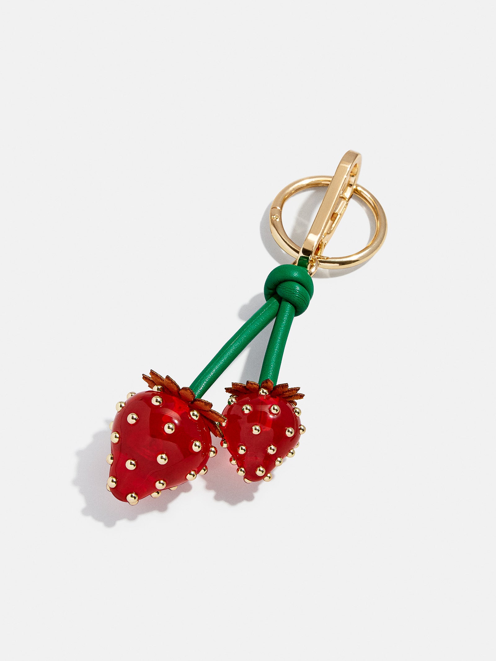 Berry Sweet Strawberry Bag Charm - Strawberry