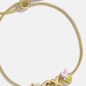 Disney Daisy Duck Bubble Slider Custom Bracelet - Daisy Duck