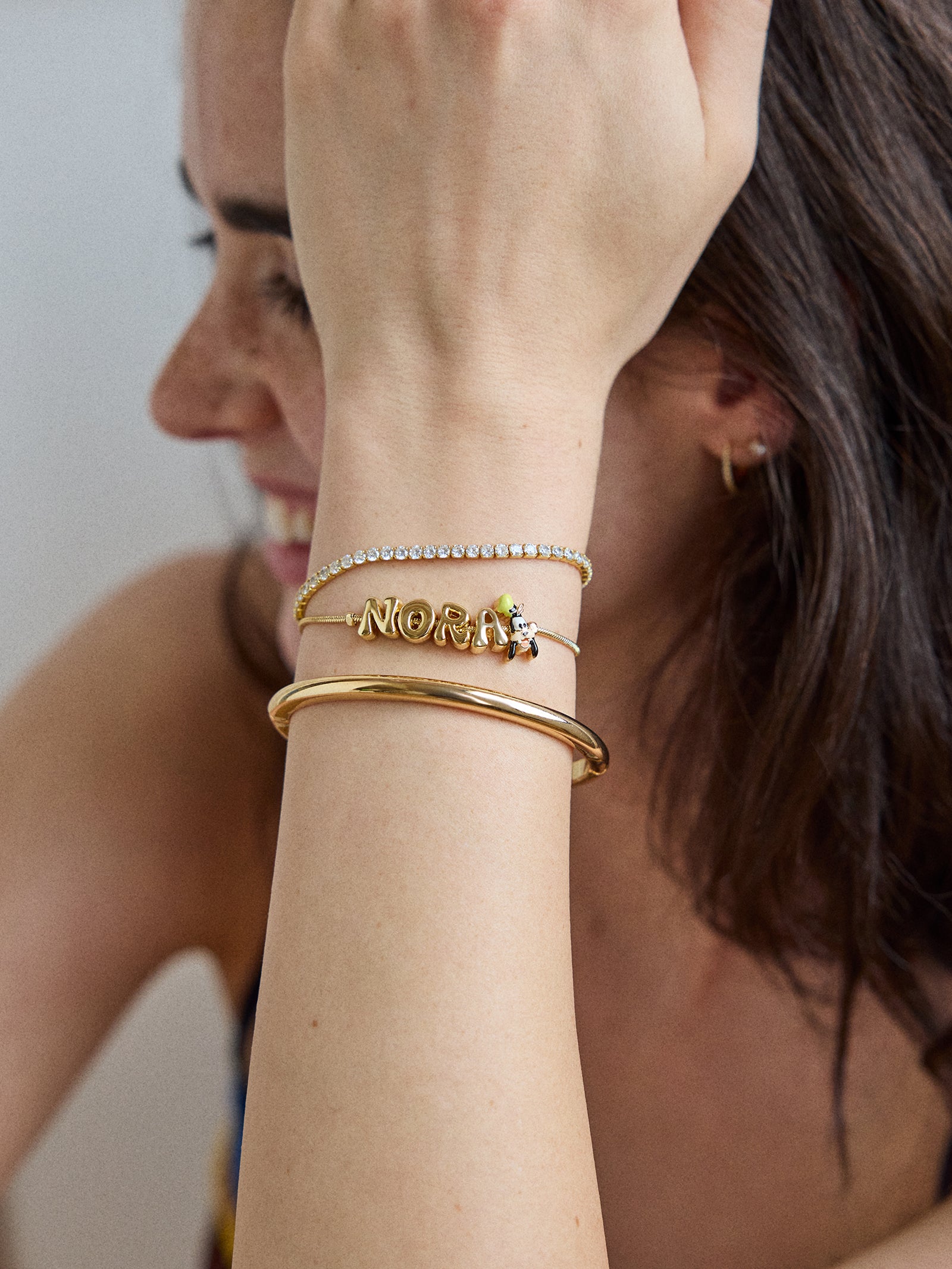 Disney Goofy Bubble Slider Custom Bracelet - Goofy - Image 2