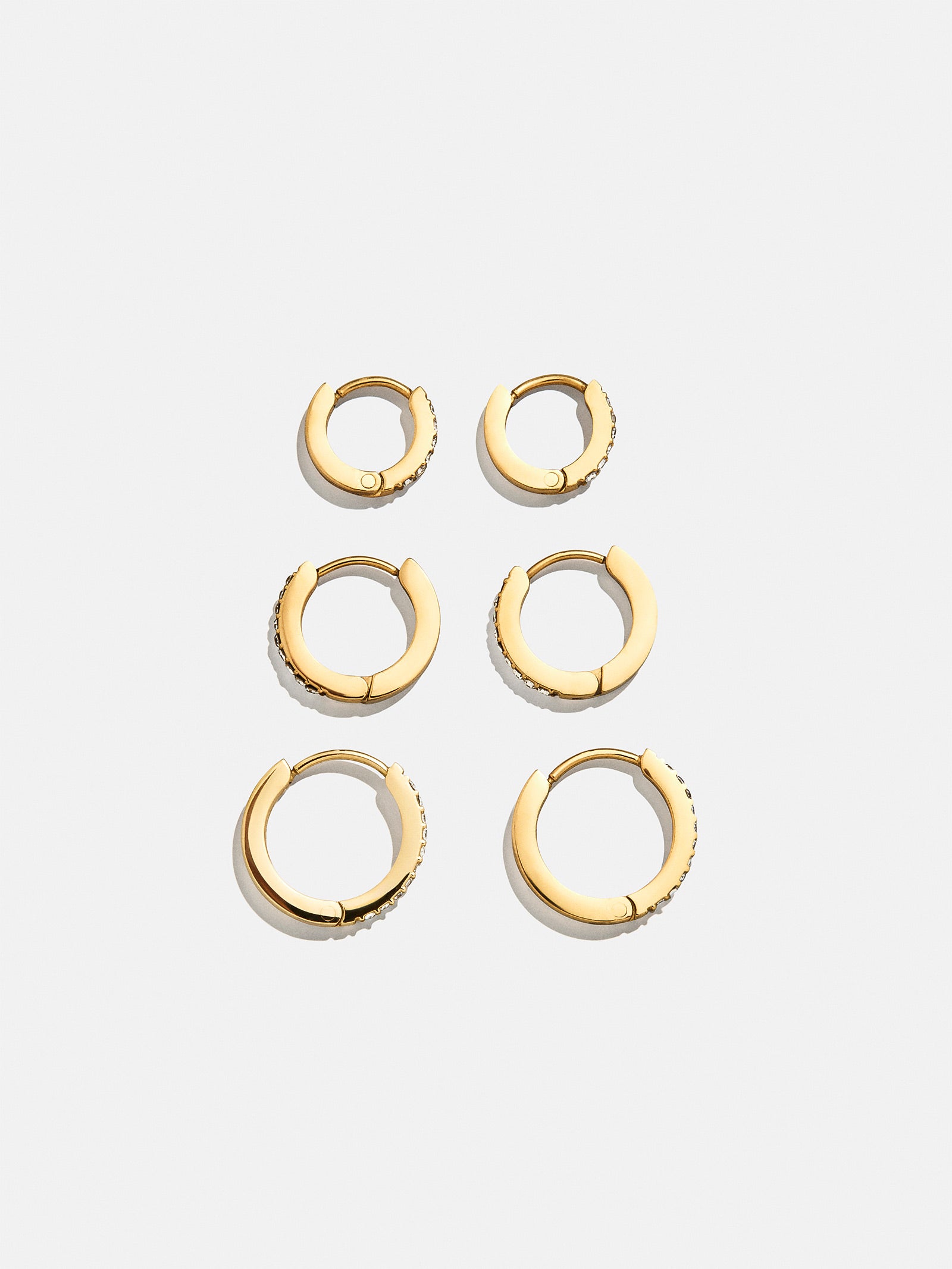 Niata Waterproof Earring Set - Gold/Pav?? - Image 3