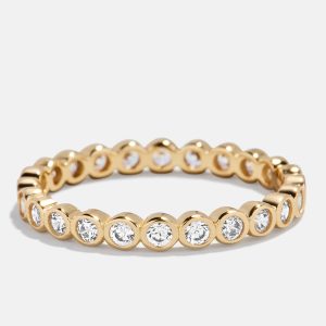 Amalie 18K Gold Ring - Gold/Pav??