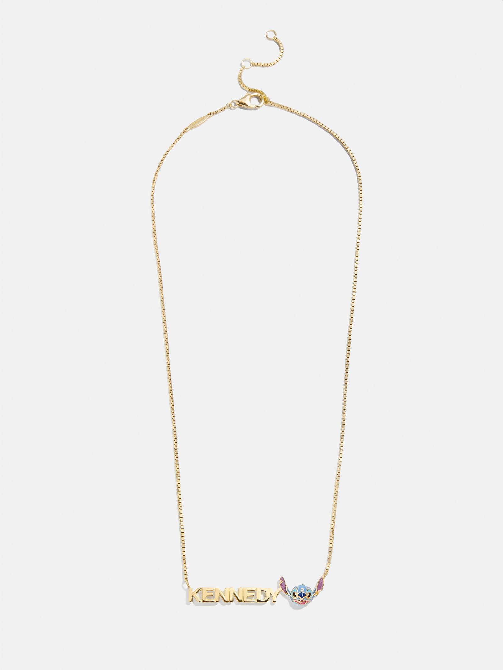Disney Stitch Custom Nameplate Necklace - Block - Image 5
