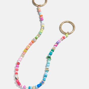 Beaded Custom Bag Charm - Multi Beaded Bag Charm