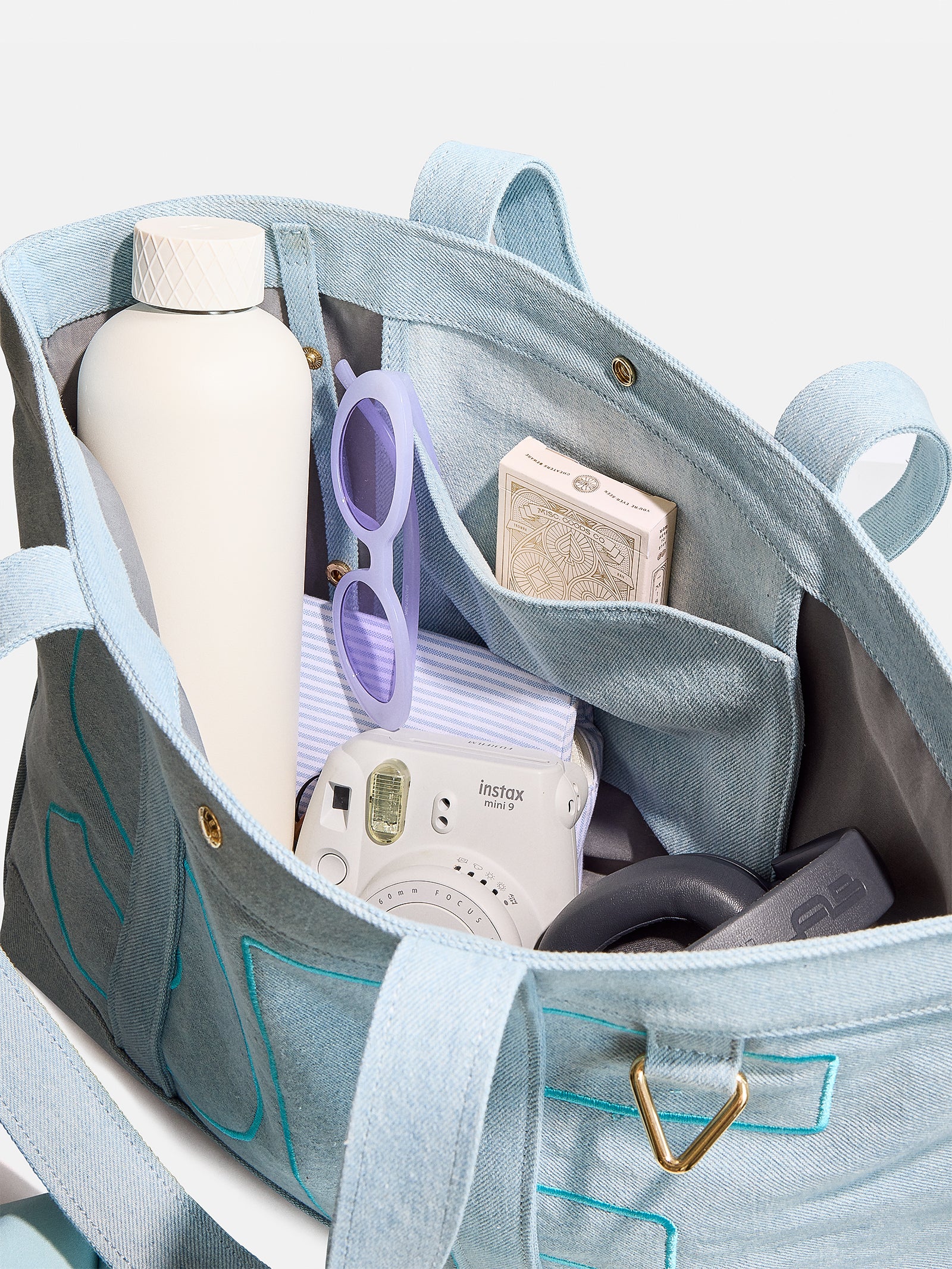 Custom Alpha Tote - Blue Denim - Image 98