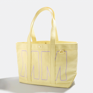 Custom Alpha Tote - Butter Yellow