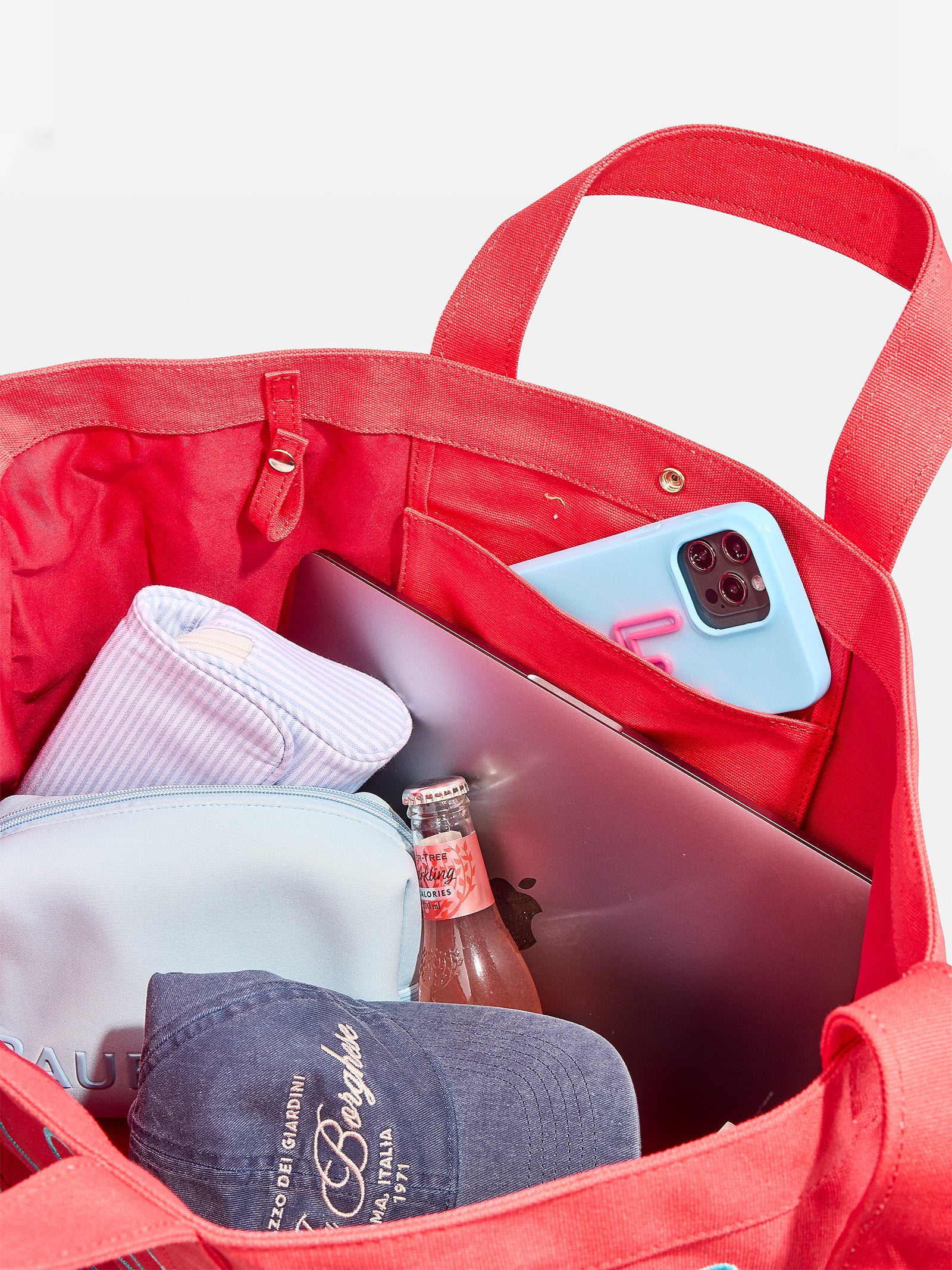 Custom Alpha Tote - Cherry Red - Image 11