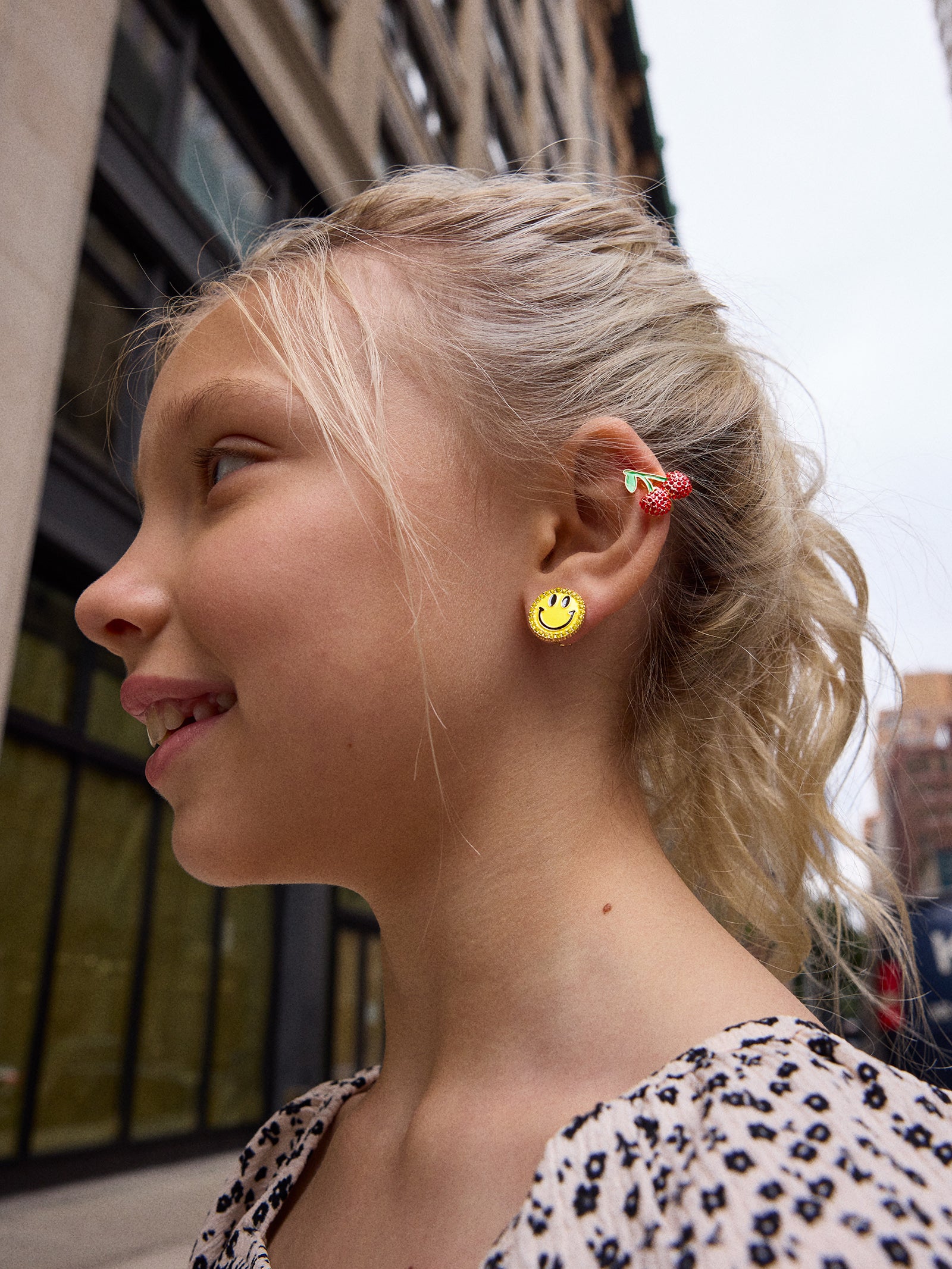 Cherry On Top Kids' Clip-On Earring Set - Cherry On Top - Image 2