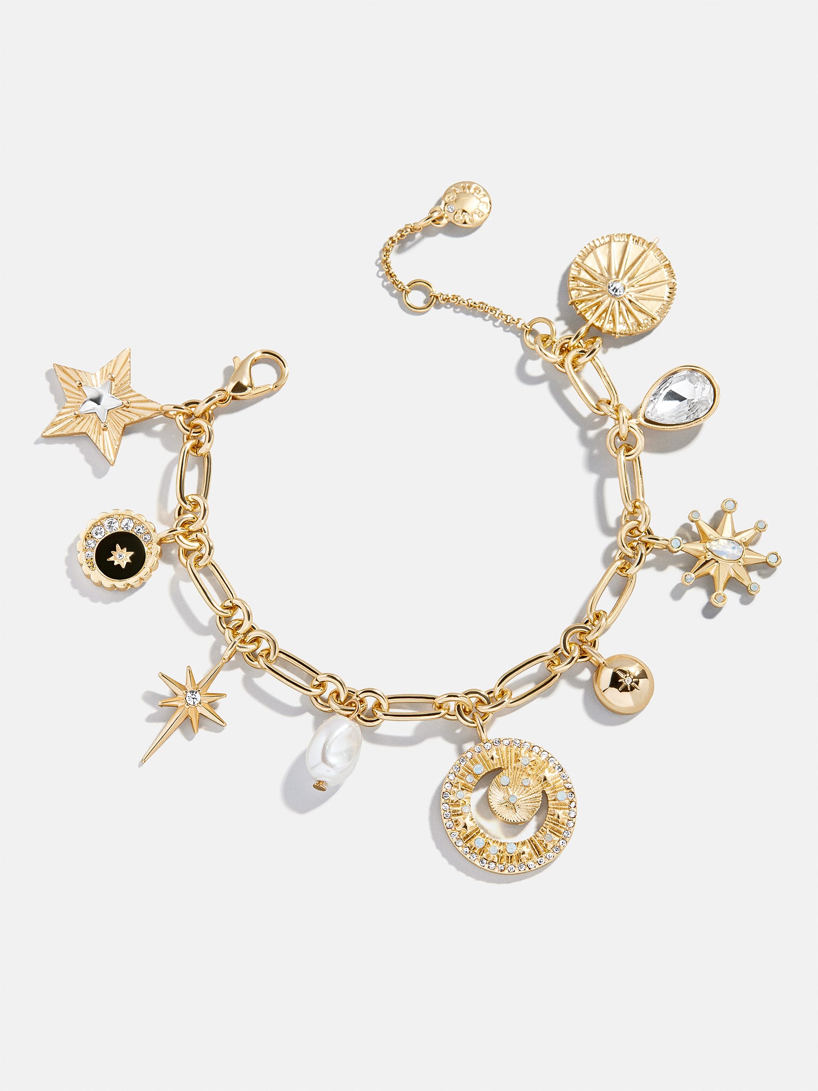 Star Power Celestial Charm Bracelet - Gold/Pav?? - Image 3