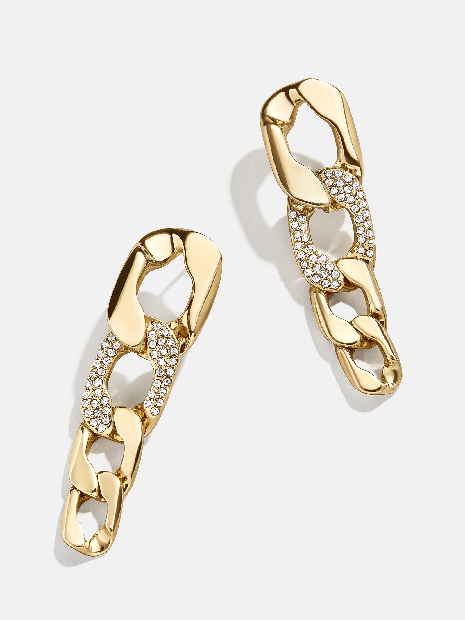 Michel Drop Earrings - Gold/Pav??