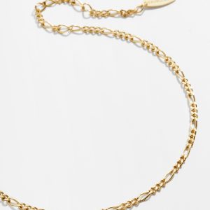 Figaro 14K Gold Anklet - Gold
