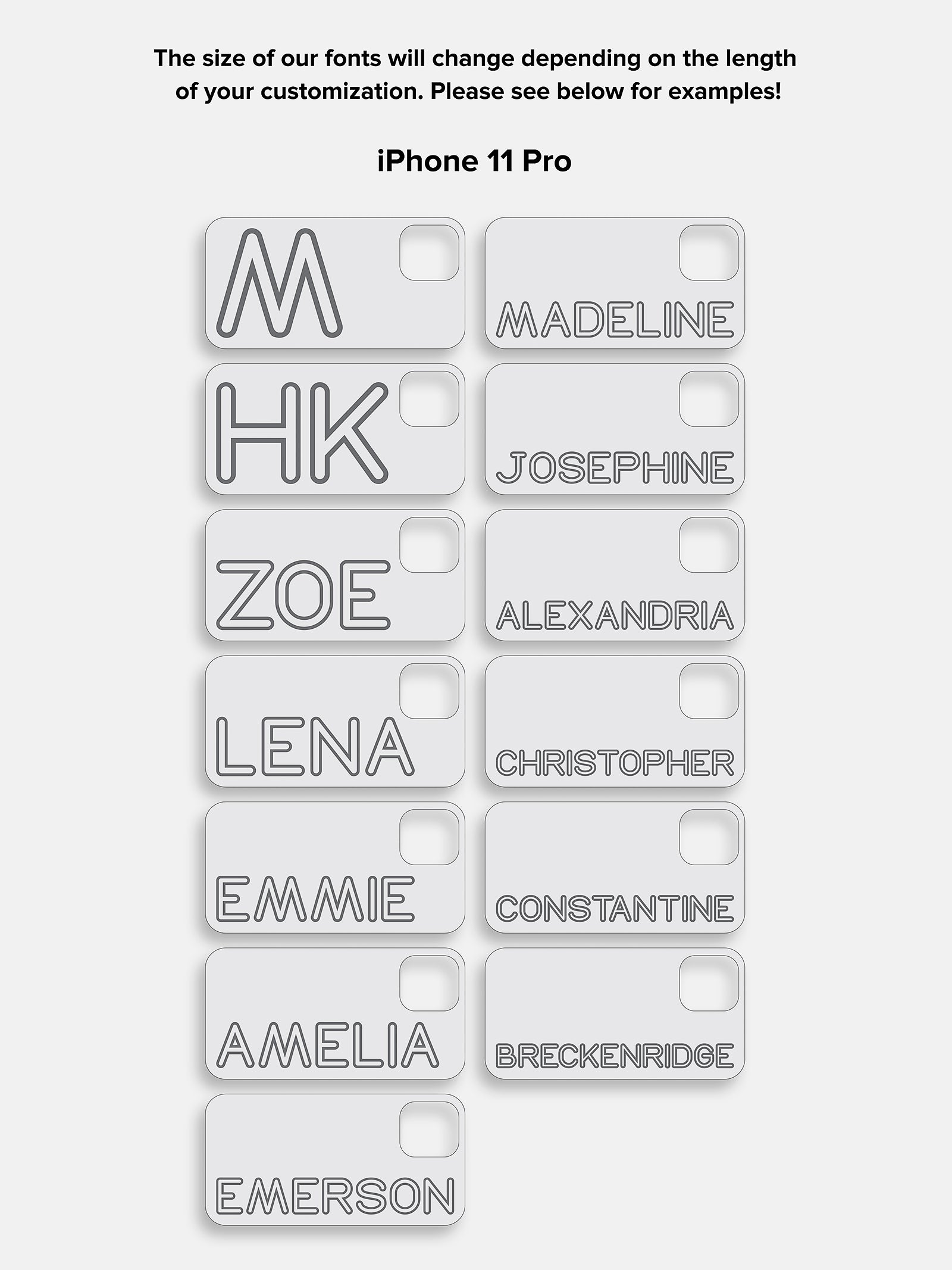 Fine Line Custom Phone Case - White/Blue - Image 8