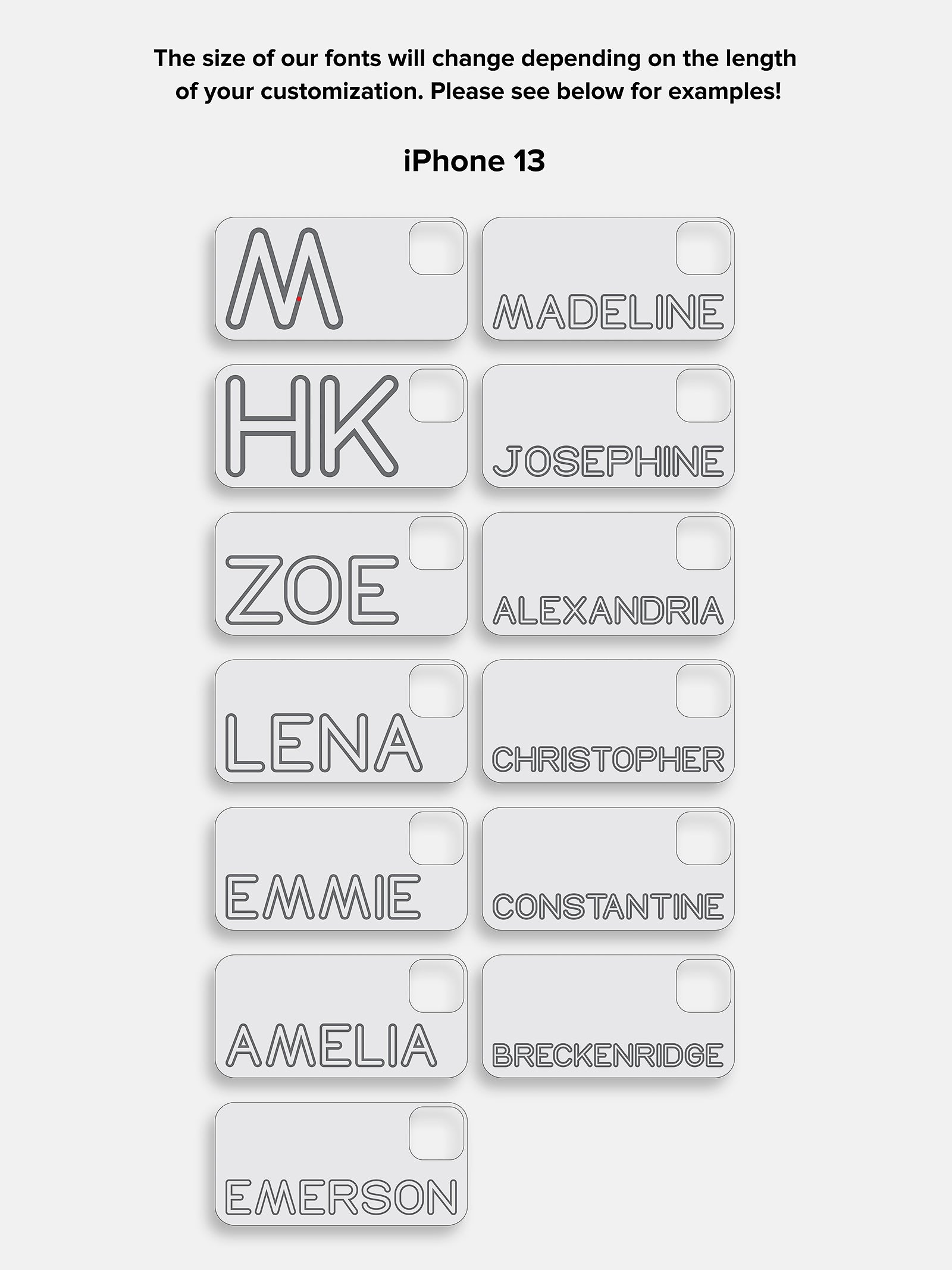 Fine Line Custom iPhone Case - Pink/Red - Image 7