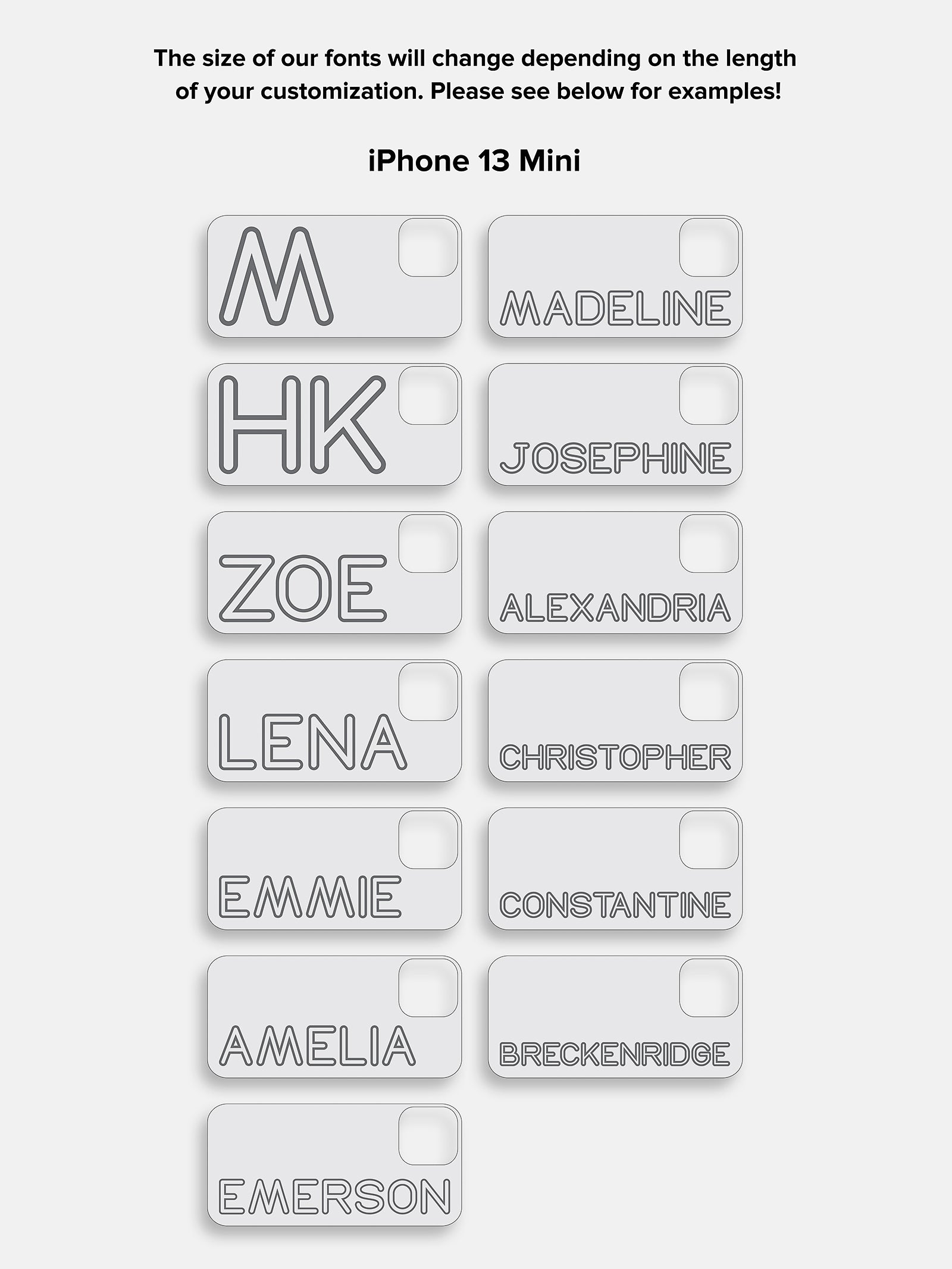 Fine Line Custom Phone Case - White/Blue - Image 15