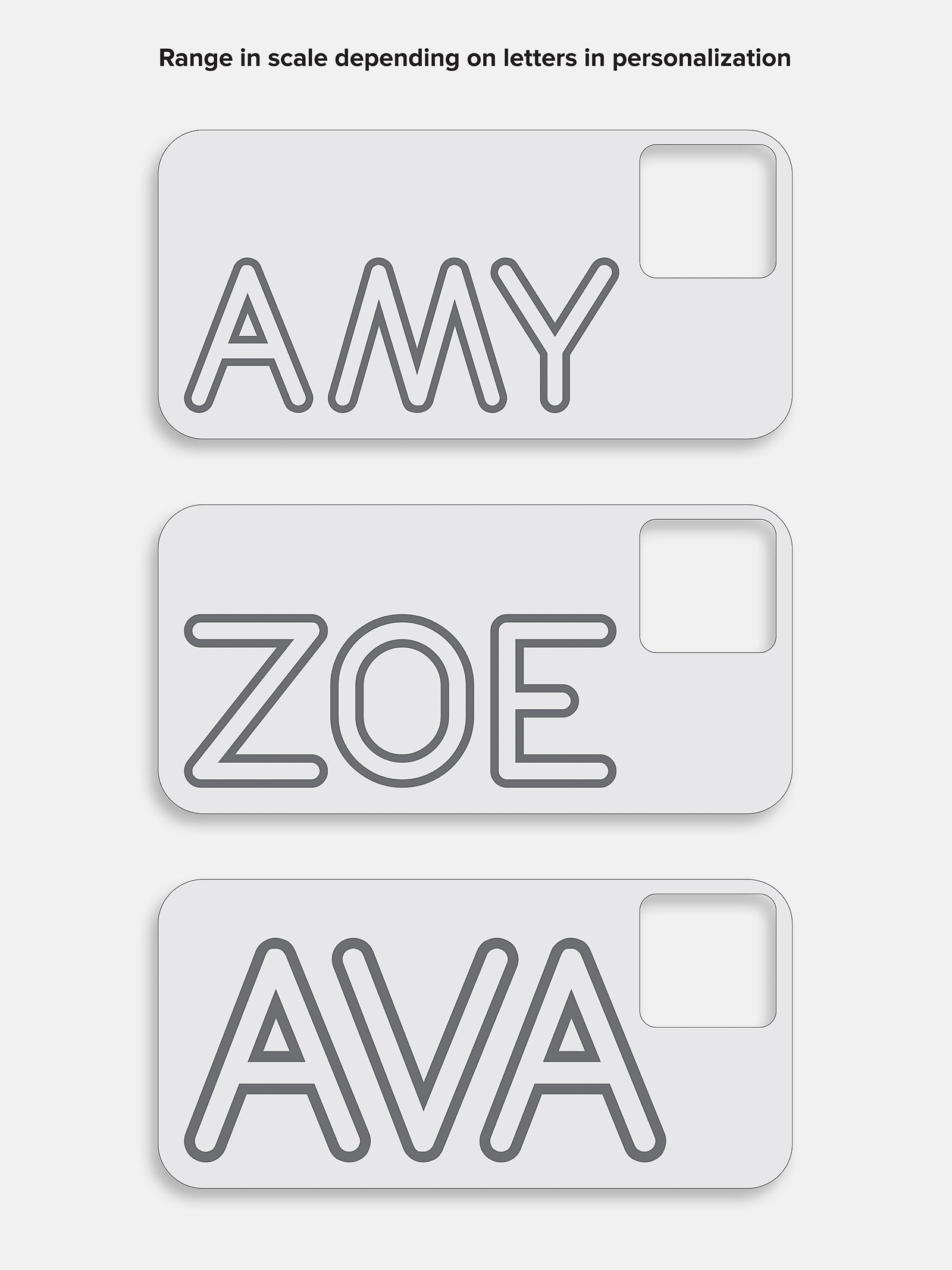 Fine Line Custom iPhone Case - Slate Blue/Hot Pink - Image 6