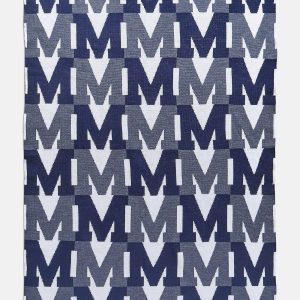 On Repeat Custom Blanket - Blue/White