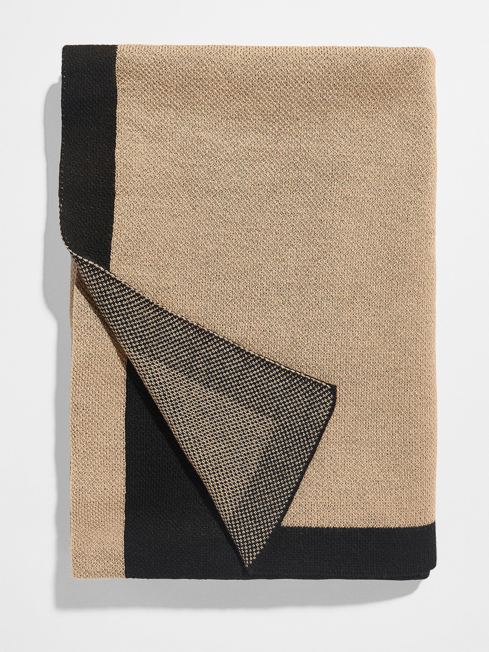 Spell It Out Custom Blanket - Tan/Black - Image 4