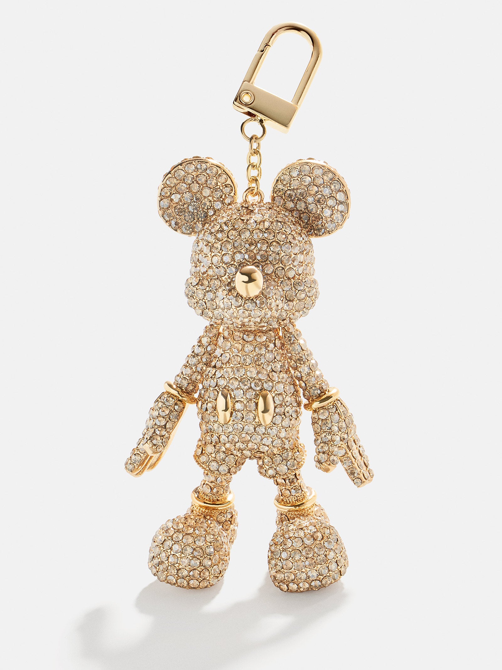 Mickey Mouse disney Bag Charm - Gold Glitter - Image 2