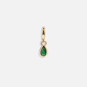 Birthstone Cluster Charm - Emerald