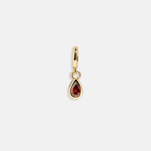 Birthstone Cluster Charm - Ruby