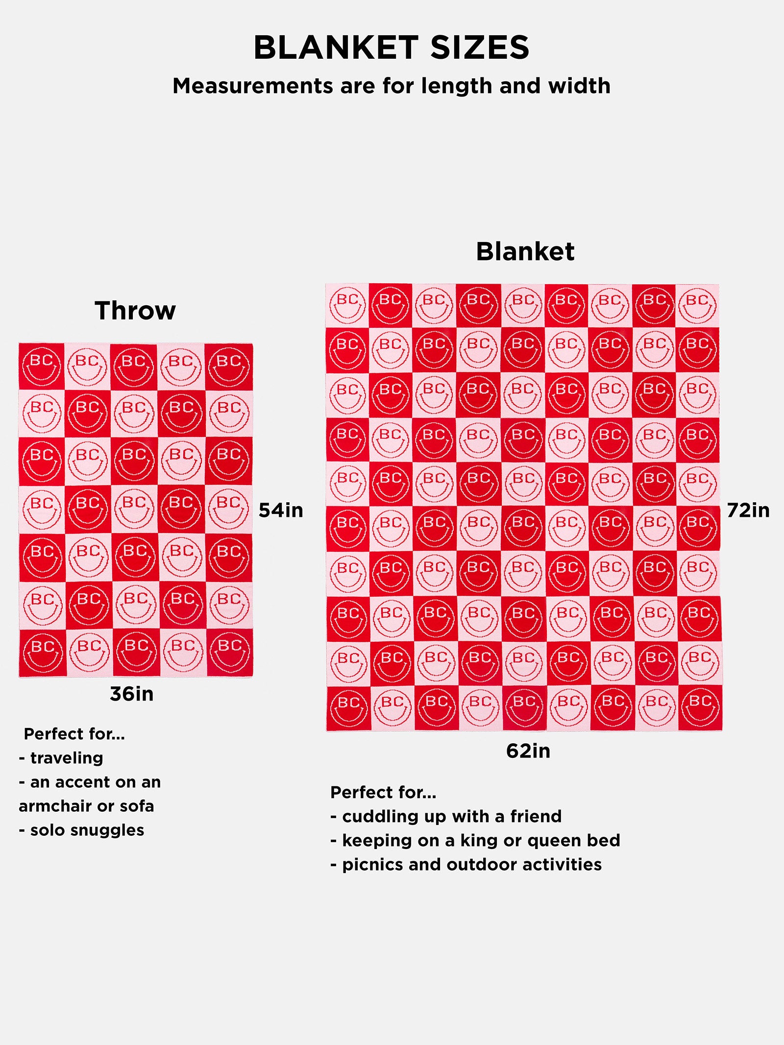 Opposites Attract Custom Blanket - Red/Pink - Image 8