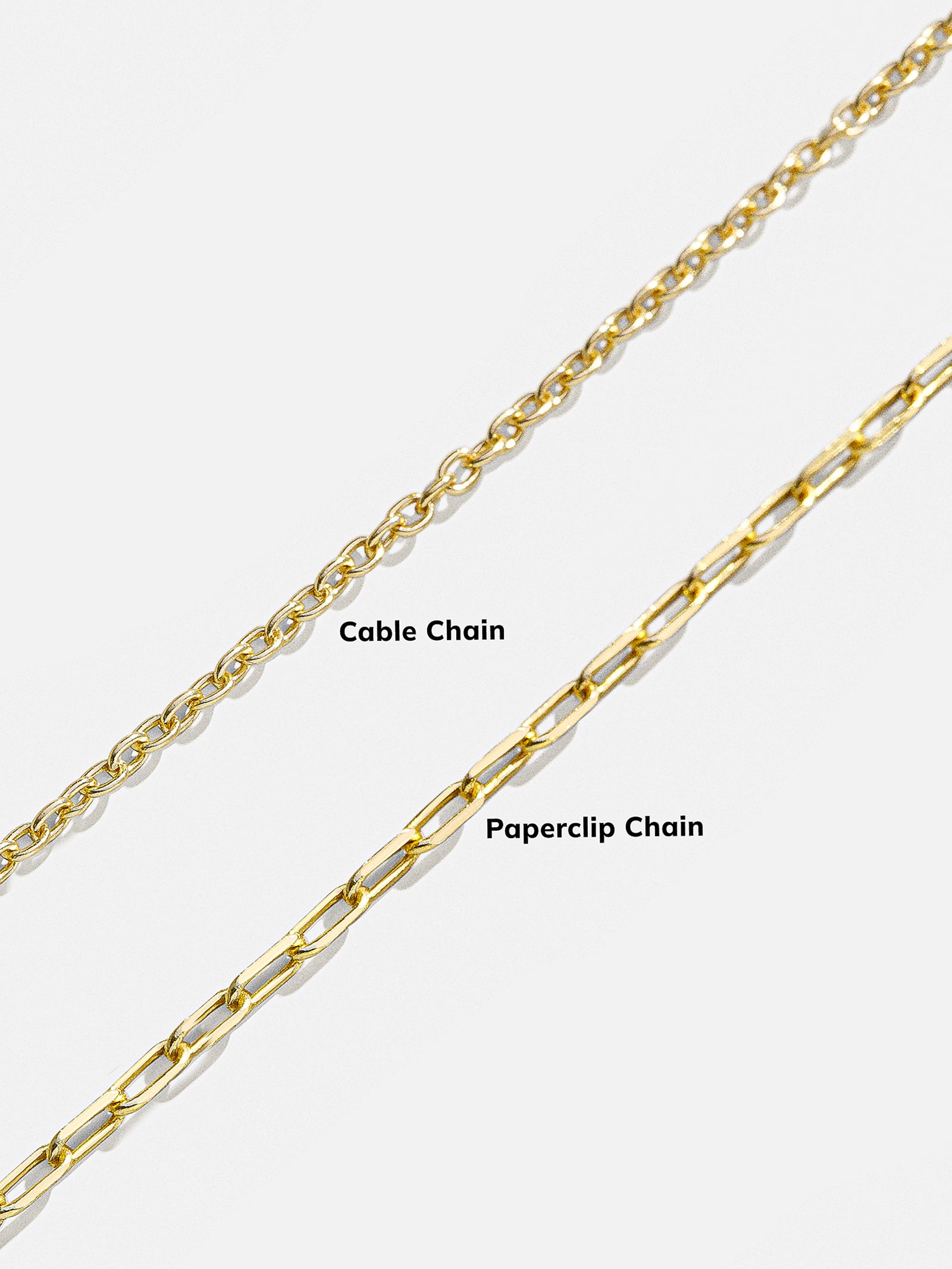 Cluster Custom Charm Necklace - Gold - Image 4