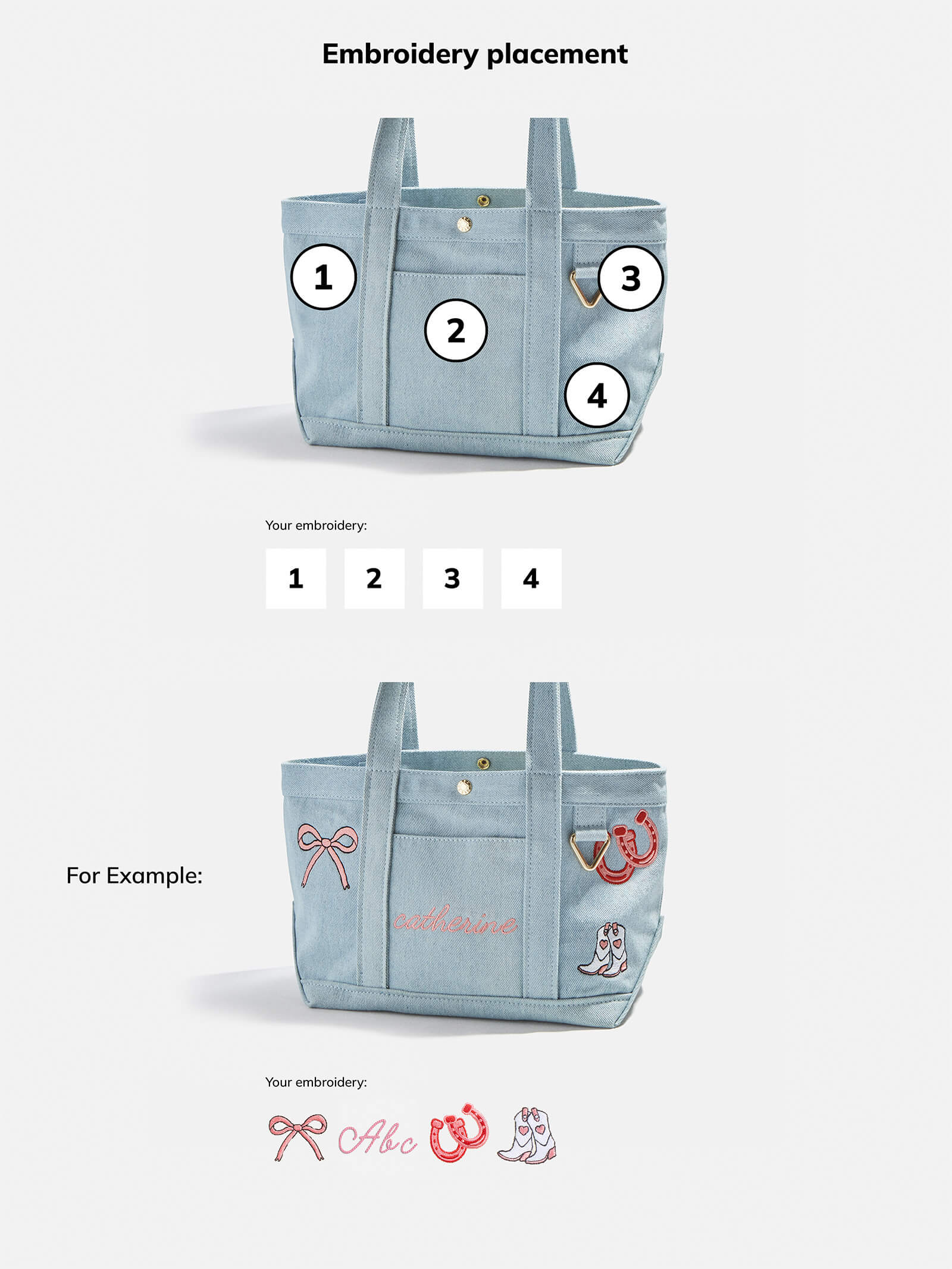 Small Custom Icon Tote - Small - Image 55