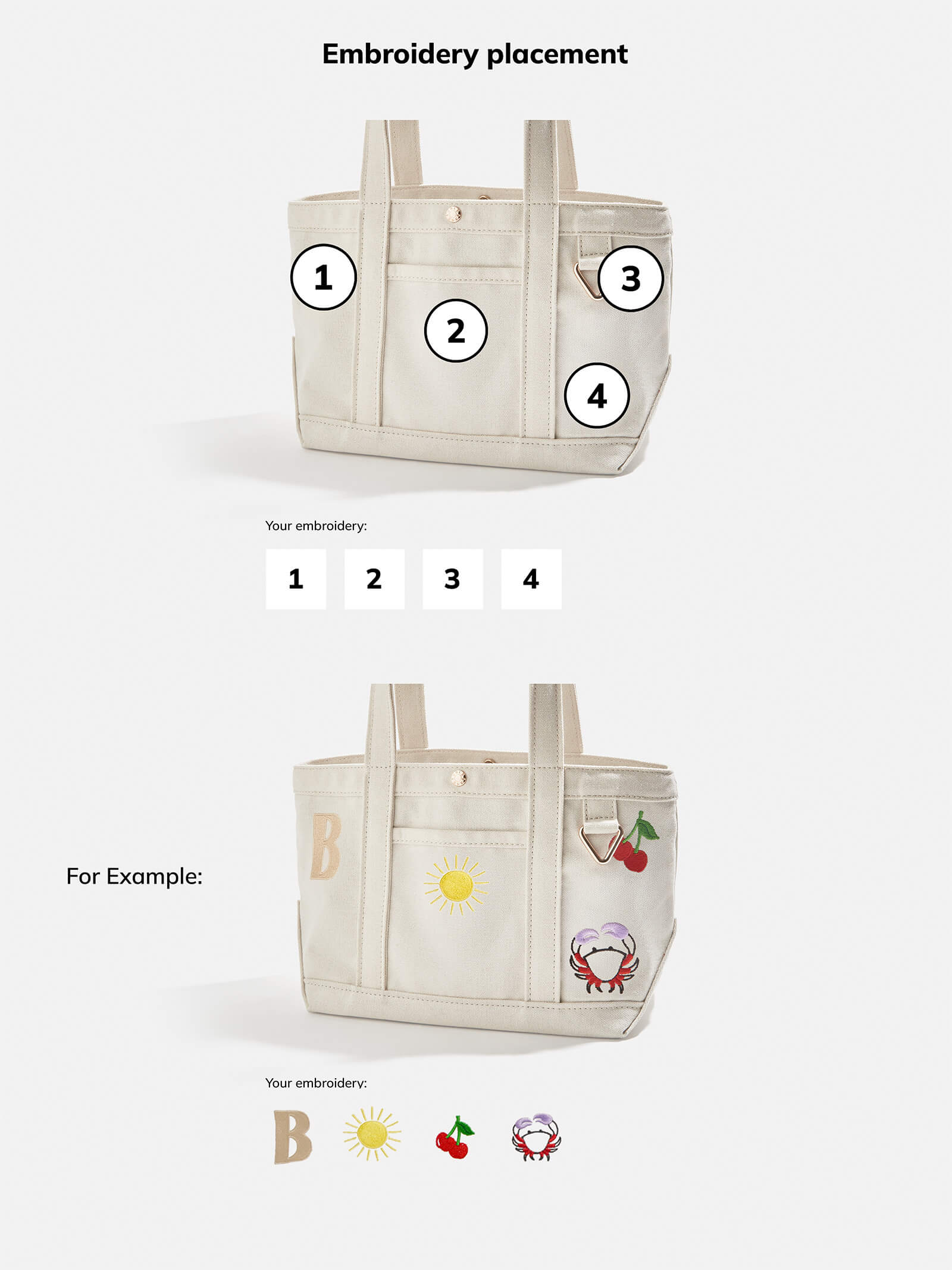 Small Custom Icon Tote - Small - Image 72