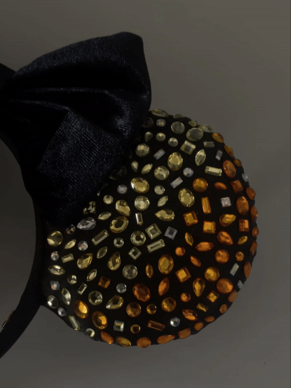 Minnie Mouse Disney Amber Ombre Ears Headband - Minnie Mouse Amber Ombre Ears - Image 3