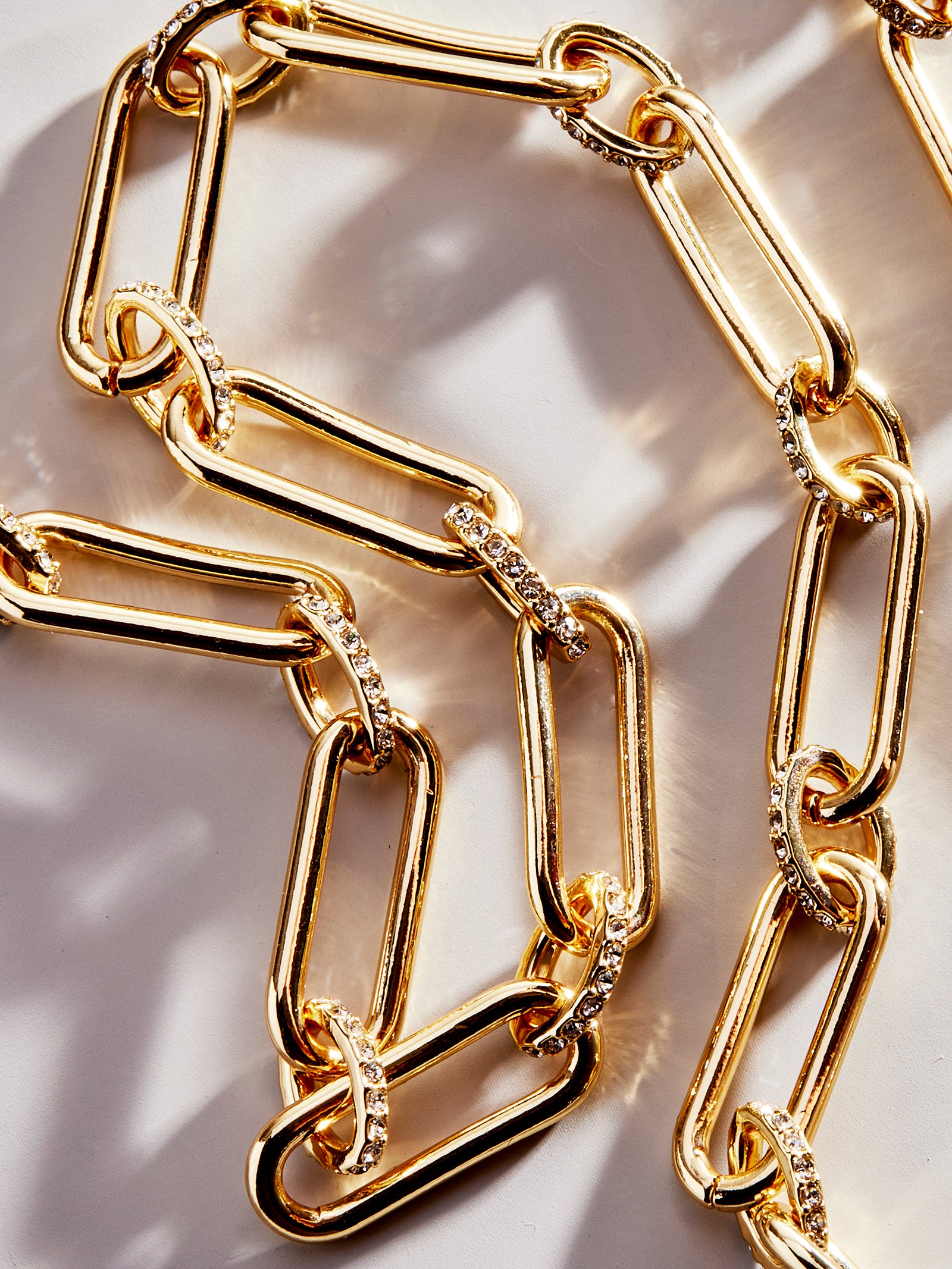 Pav?? Hera Necklace - Gold - Image 3