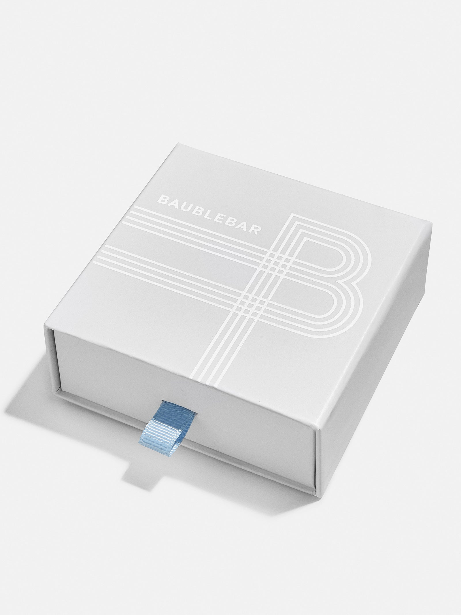 Single 18K Gold Double Initial Earring - Gold - Image 4