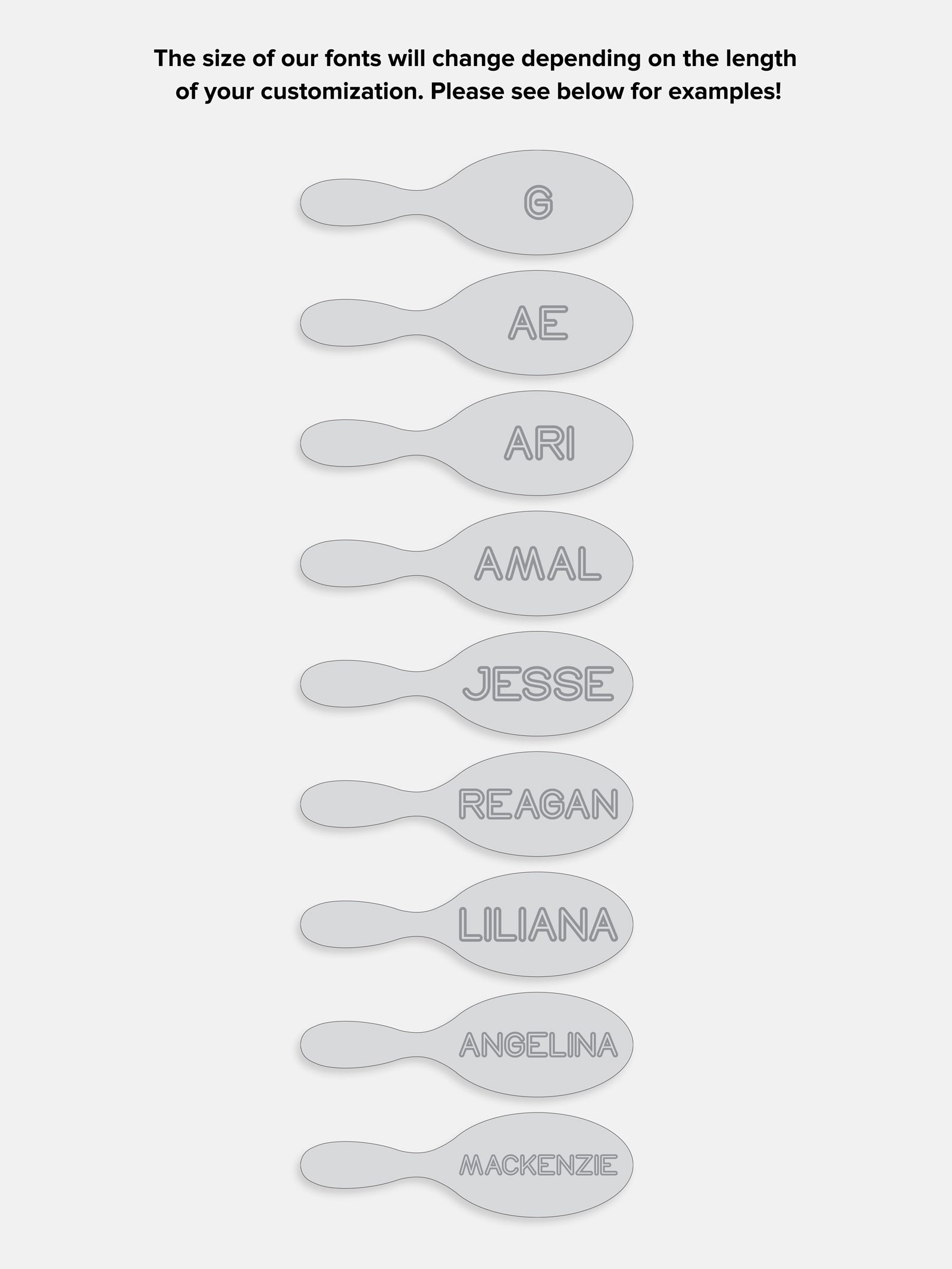 Mini Fine Line Custom Hair Brush - Light Brown/Dark Brown - Image 8